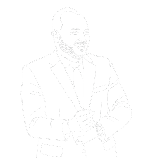 Ilustração do Dr. Bruno, advogado do Grupo Durão